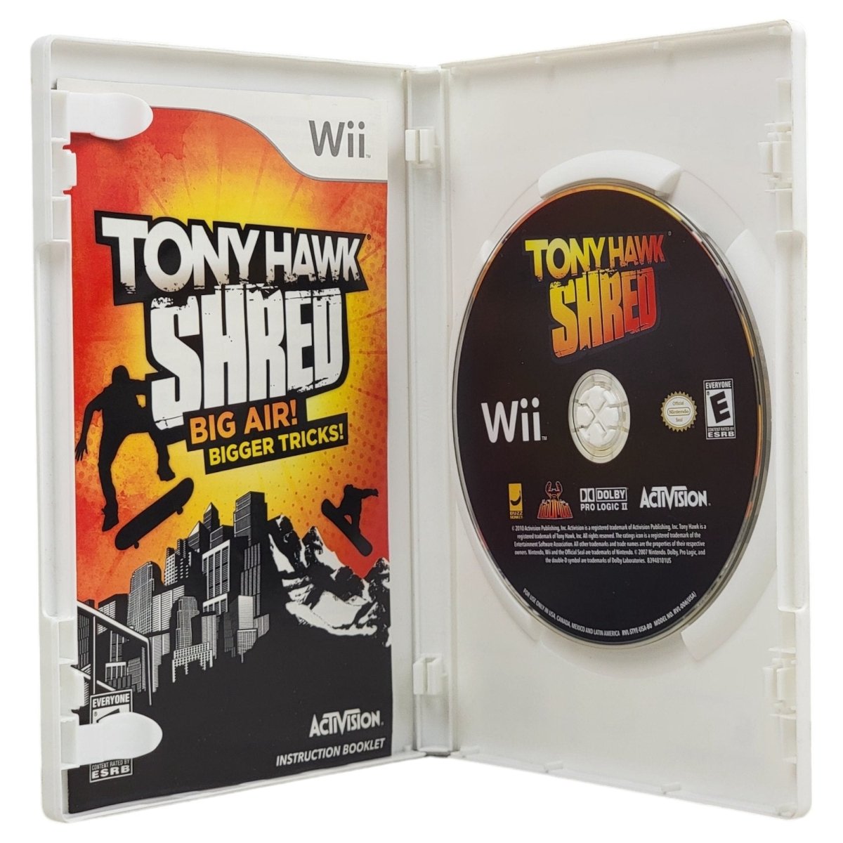 Nintendo Wii Tony Hawk Shred Big Air & Tony Hawk Ride - Video Games - ThrowbackBuys - A N E 1 Stop Shop