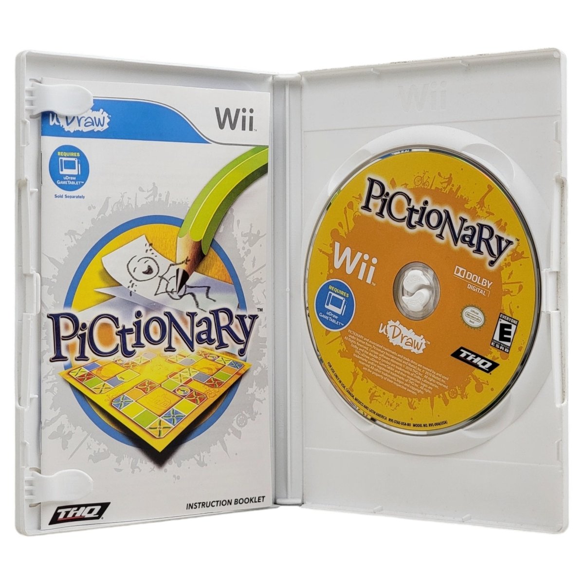 Nintendo Wii U Draw Games - Studio, Pictionary, & Dood's Big Adventure - Video Games - ThrowbackBuys - A N E 1 Stop Shop