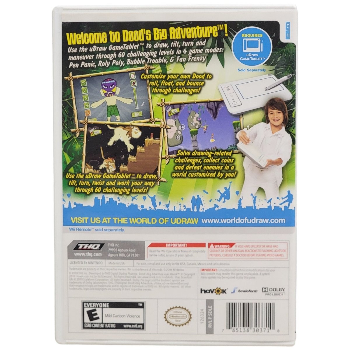 Nintendo Wii U Draw Games - Studio, Pictionary, & Dood's Big Adventure - Video Games - ThrowbackBuys - A N E 1 Stop Shop