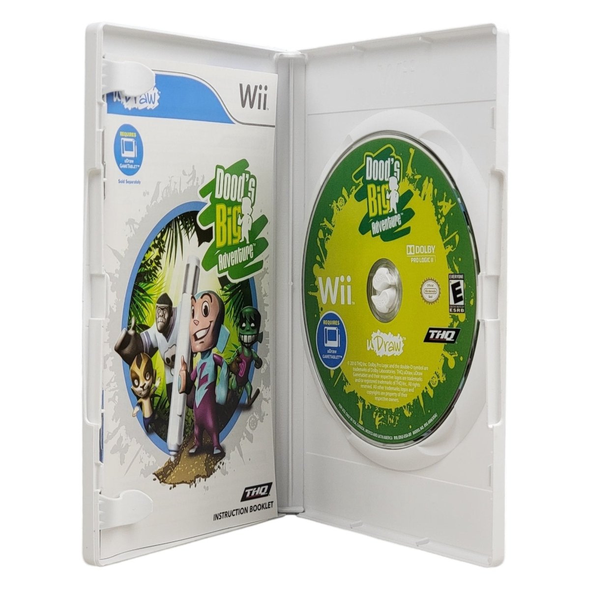 Nintendo Wii U Draw Games - Studio, Pictionary, & Dood's Big Adventure - Video Games - ThrowbackBuys - A N E 1 Stop Shop