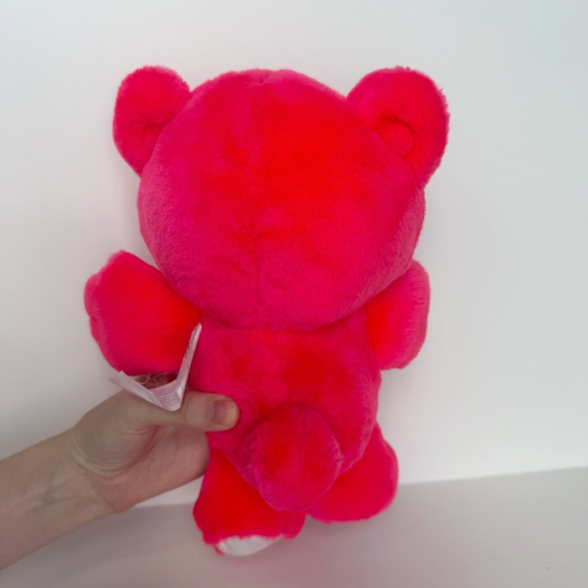 Nosy Bear 1987 Plush Playskool Popcorn Neon Pink - Plushies - ThrowbackBuys -NostalgicEpisodes