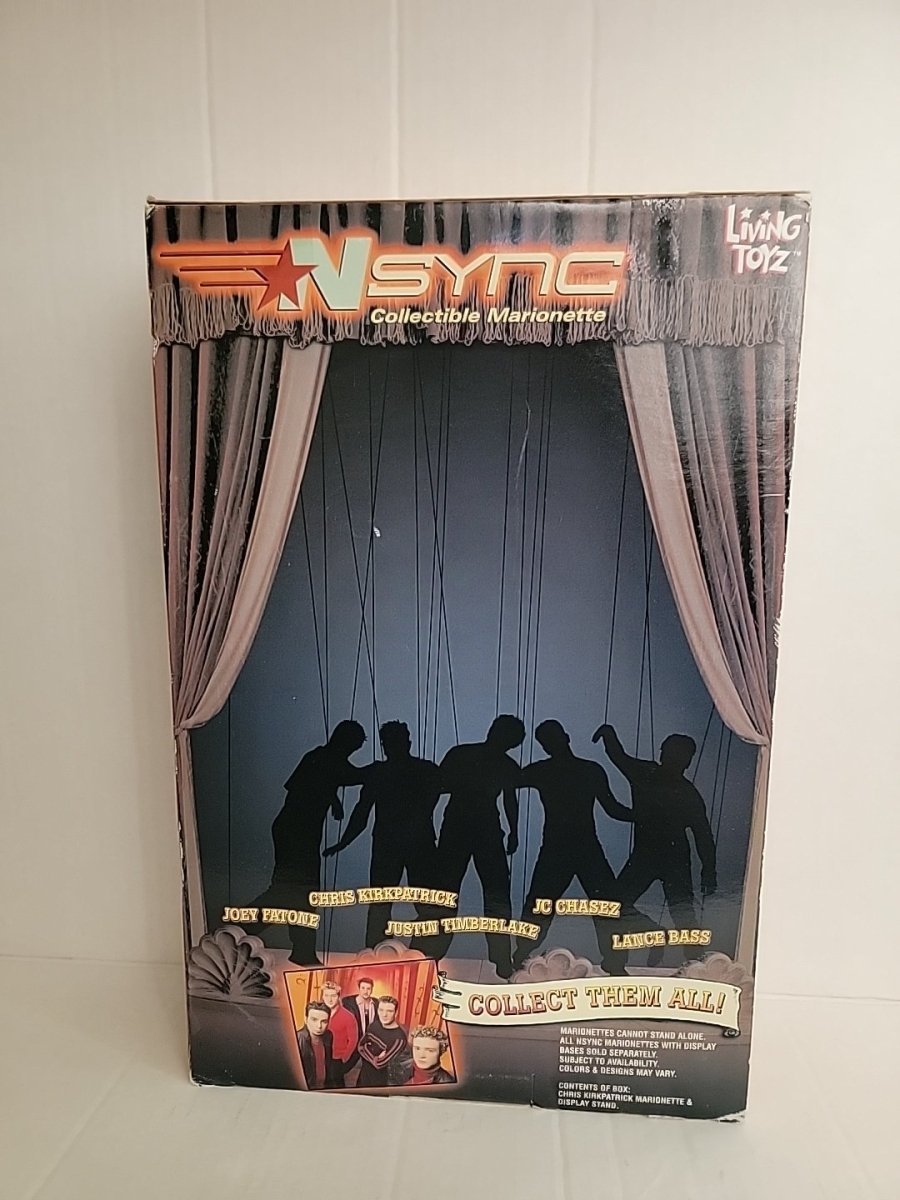 *NSYNC Chris Kirkpatrick Marionette Doll - Dolls - ThrowbackBuys - Amanda's Awesome Finds