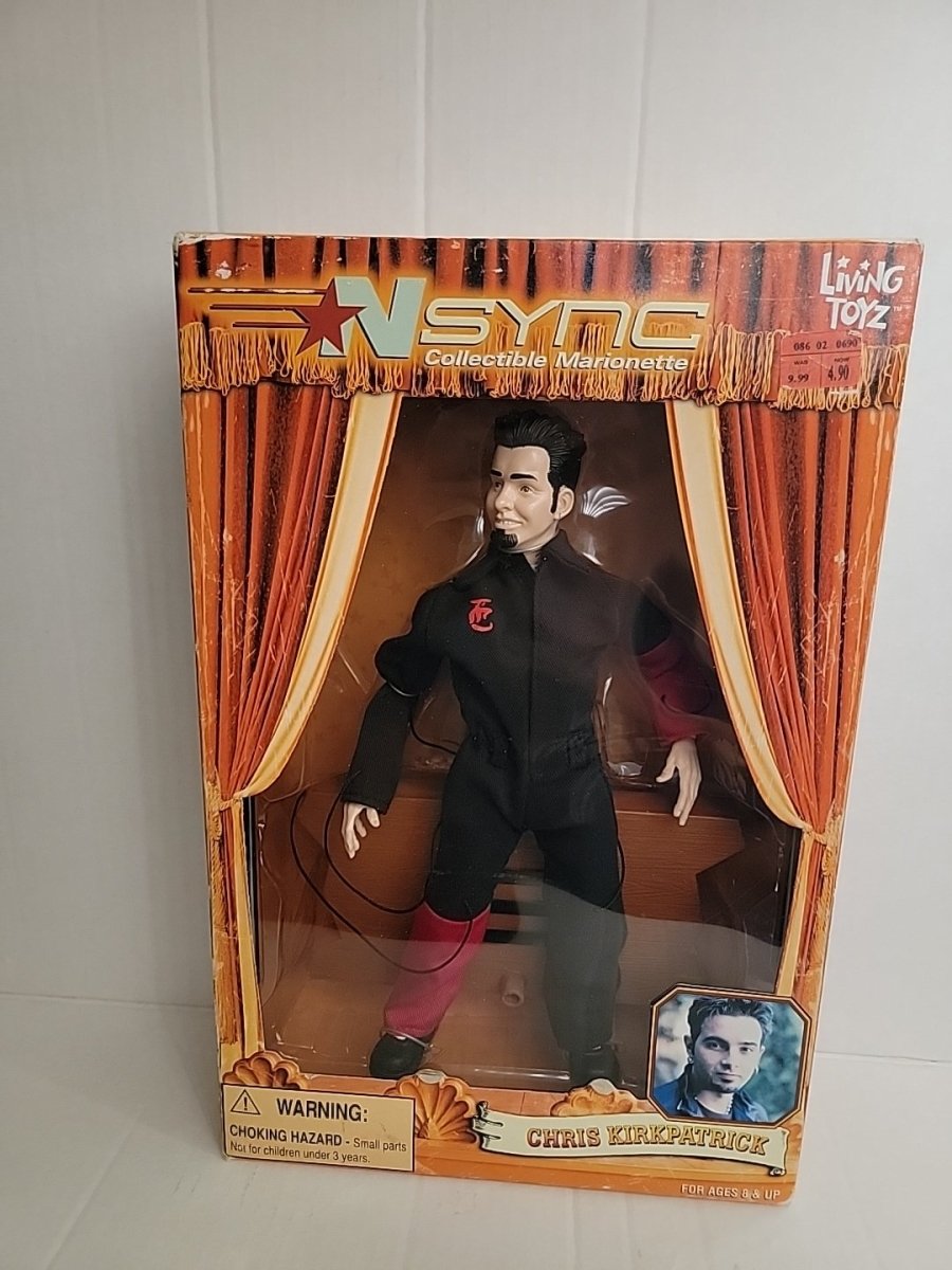 *NSYNC Chris Kirkpatrick Marionette Doll - Dolls - ThrowbackBuys - Amanda's Awesome Finds