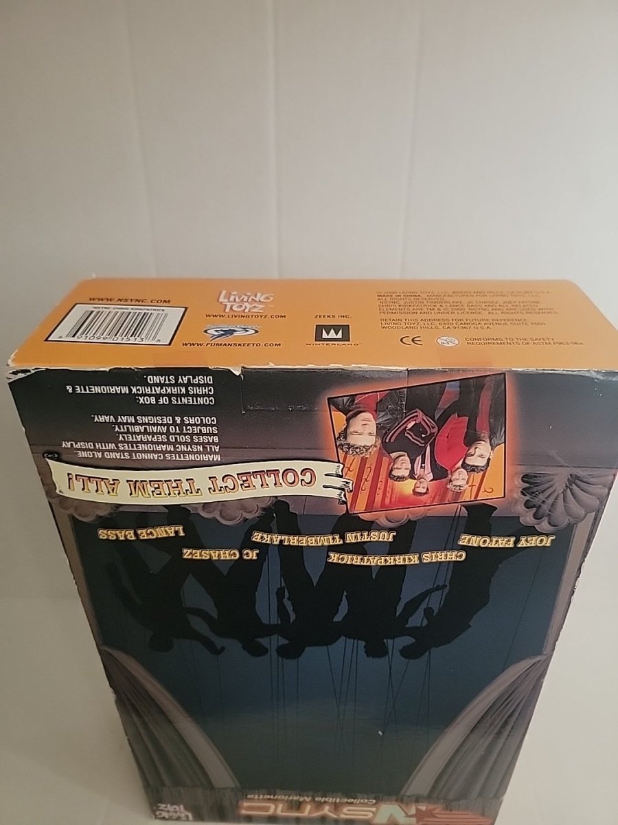 *NSYNC Chris Kirkpatrick Marionette Doll - Dolls - ThrowbackBuys - Amanda's Awesome Finds
