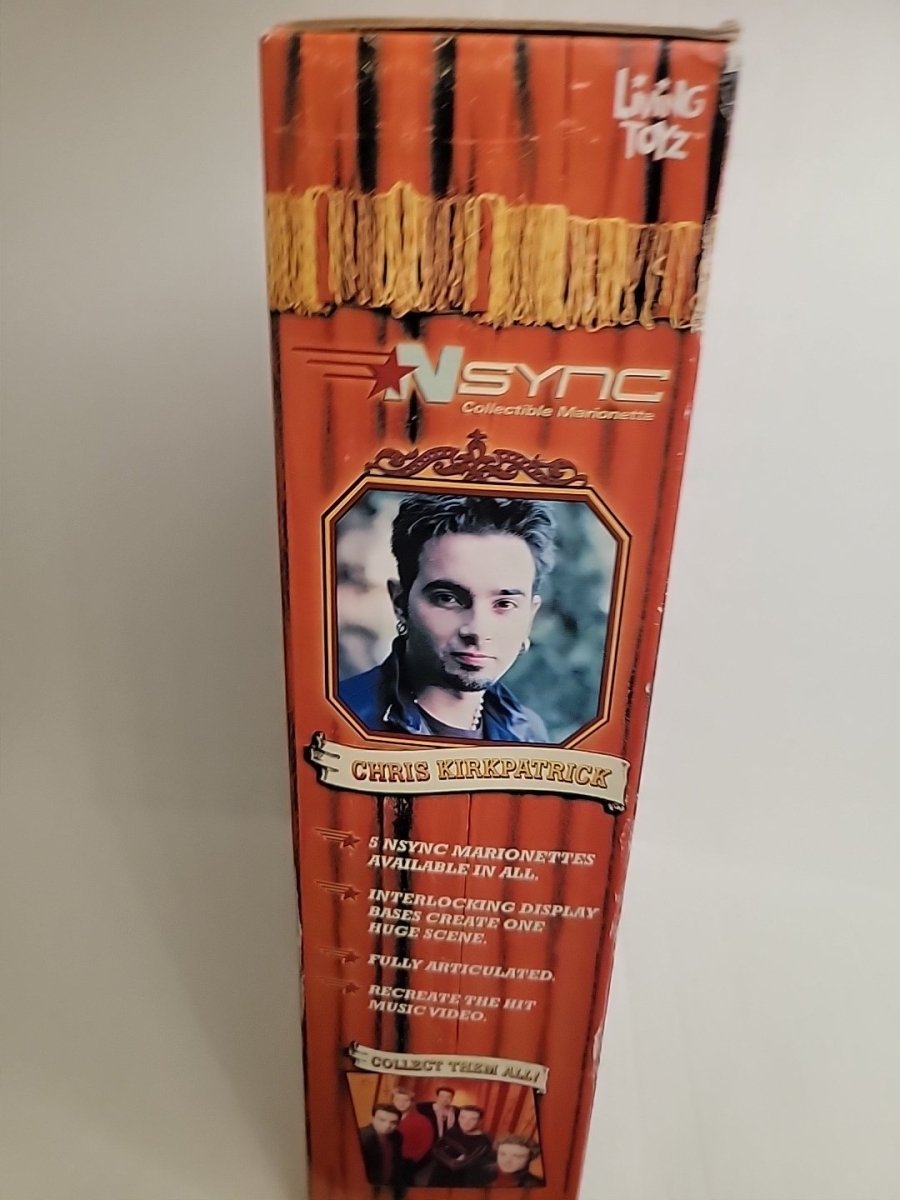 *NSYNC Chris Kirkpatrick Marionette Doll - Dolls - ThrowbackBuys - Amanda's Awesome Finds