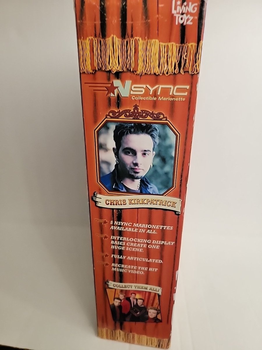 *NSYNC Chris Kirkpatrick Marionette Doll - Dolls - ThrowbackBuys - Amanda's Awesome Finds