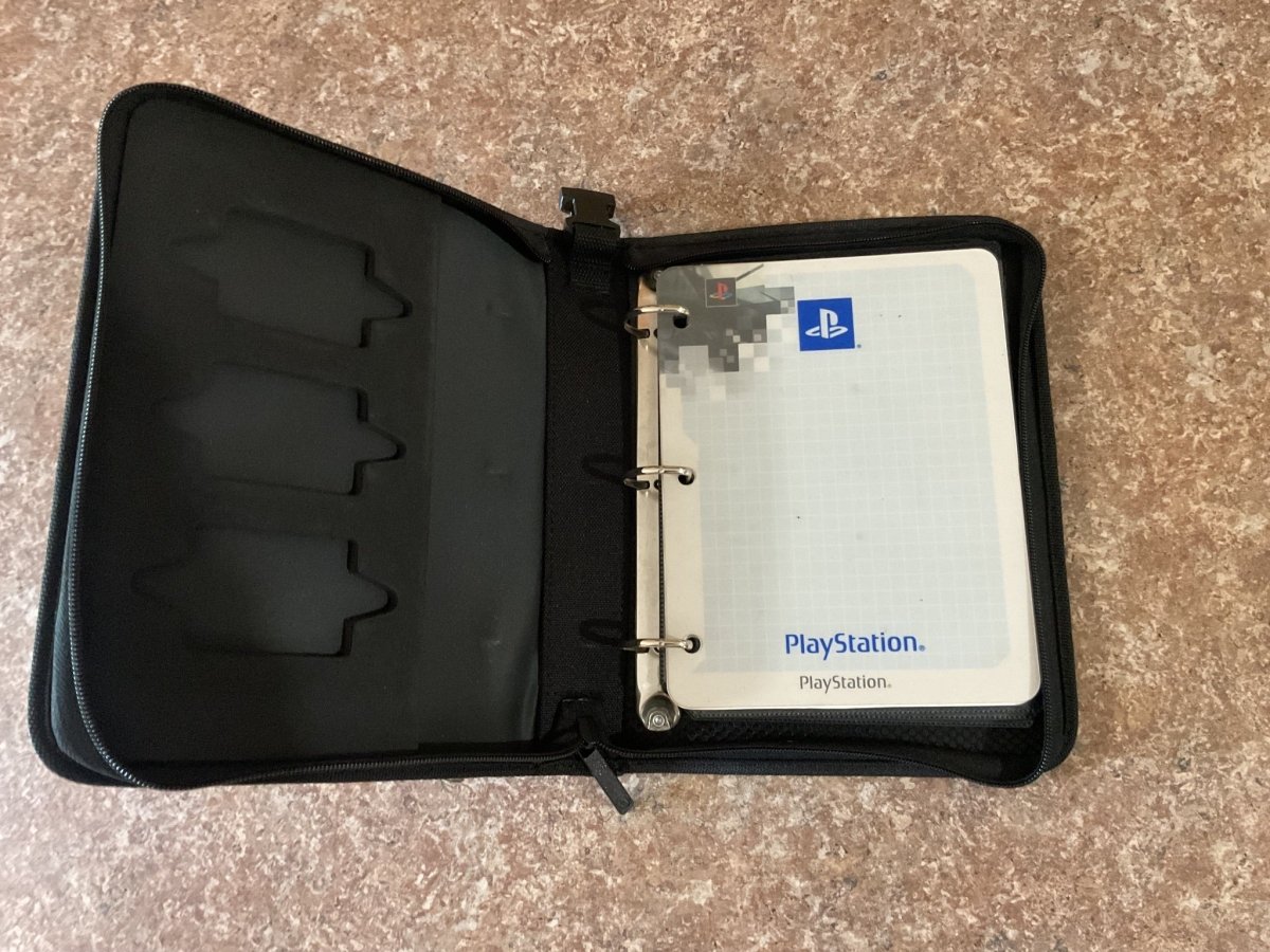 Official Sony Playstation Gamer Advisory Panel Binder - Video Games - ThrowbackBuys -Just_in_collections