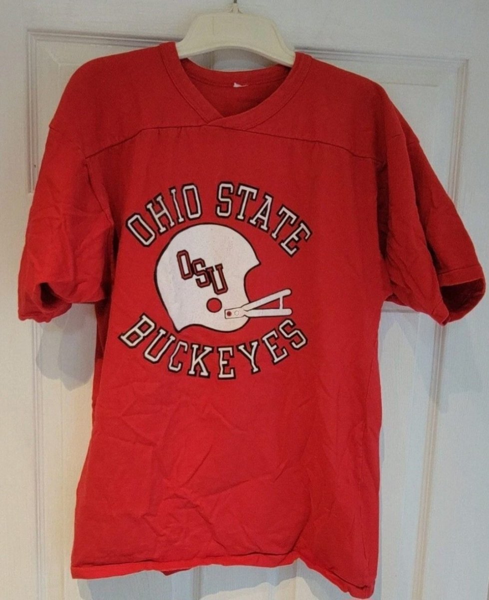Ohio State Buckeyes Single Stitch Shirt USA Vintage 70s/80s Please Read Description - T-Shirts - ThrowbackBuys -Amanda's Awesome Finds