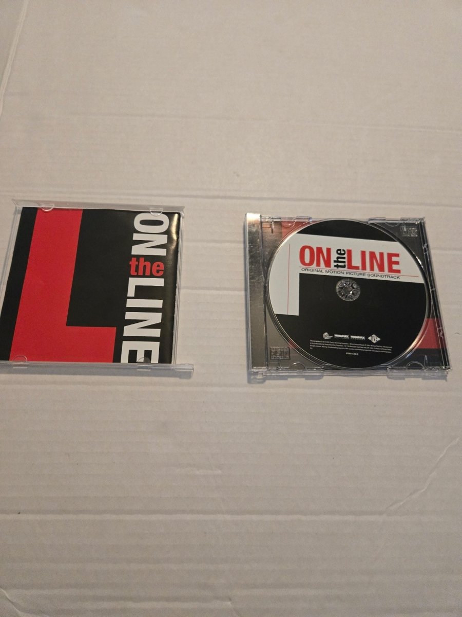 On The Line Movie Soundtrack CD - CDs - ThrowbackBuys -Amanda's Awesome Finds
