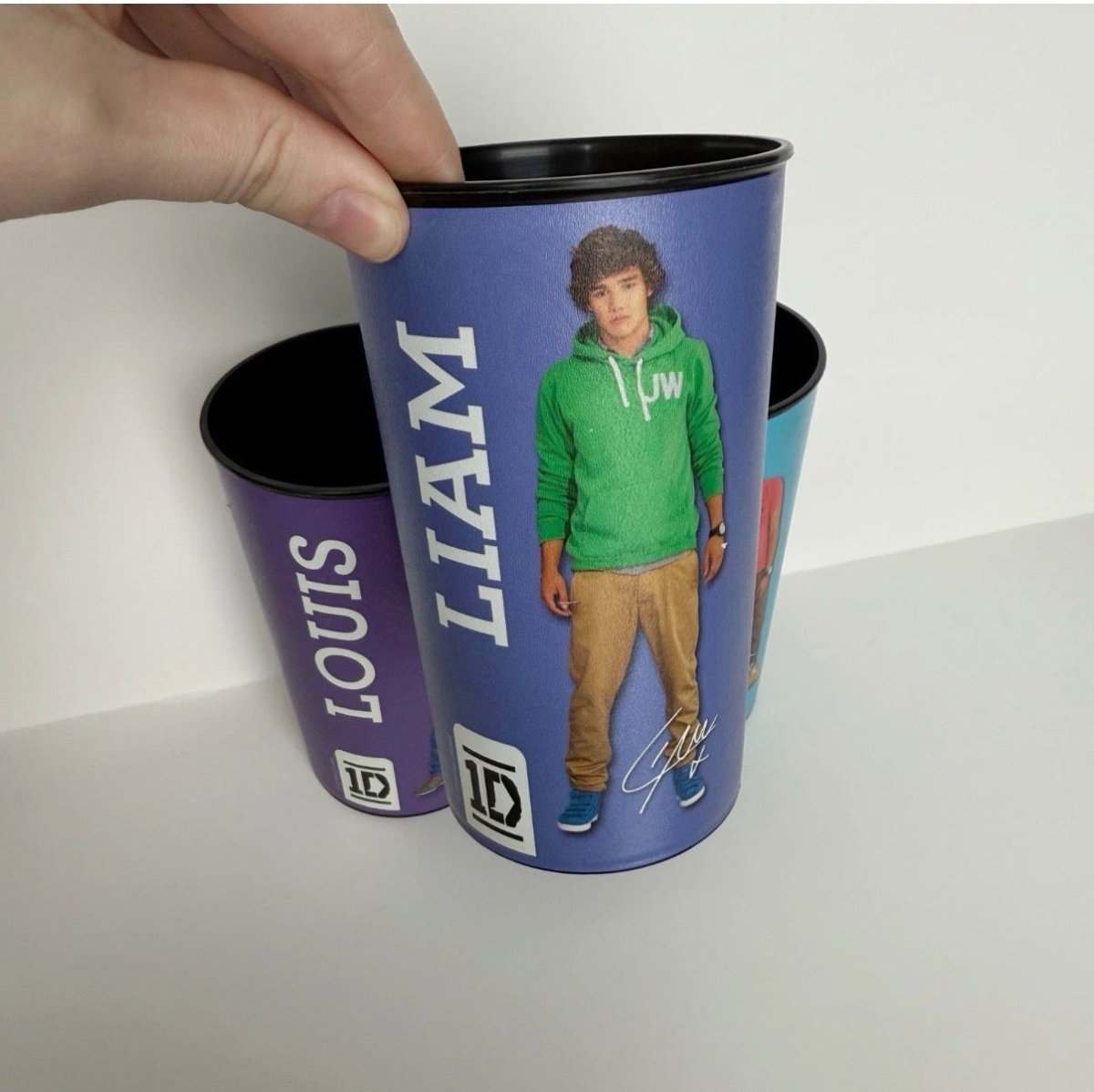 One Direction Plastic Cups Set of 3 Liam Zayn Louis 1D - Collectible Cups - ThrowbackBuys - Nostalgicepisodes