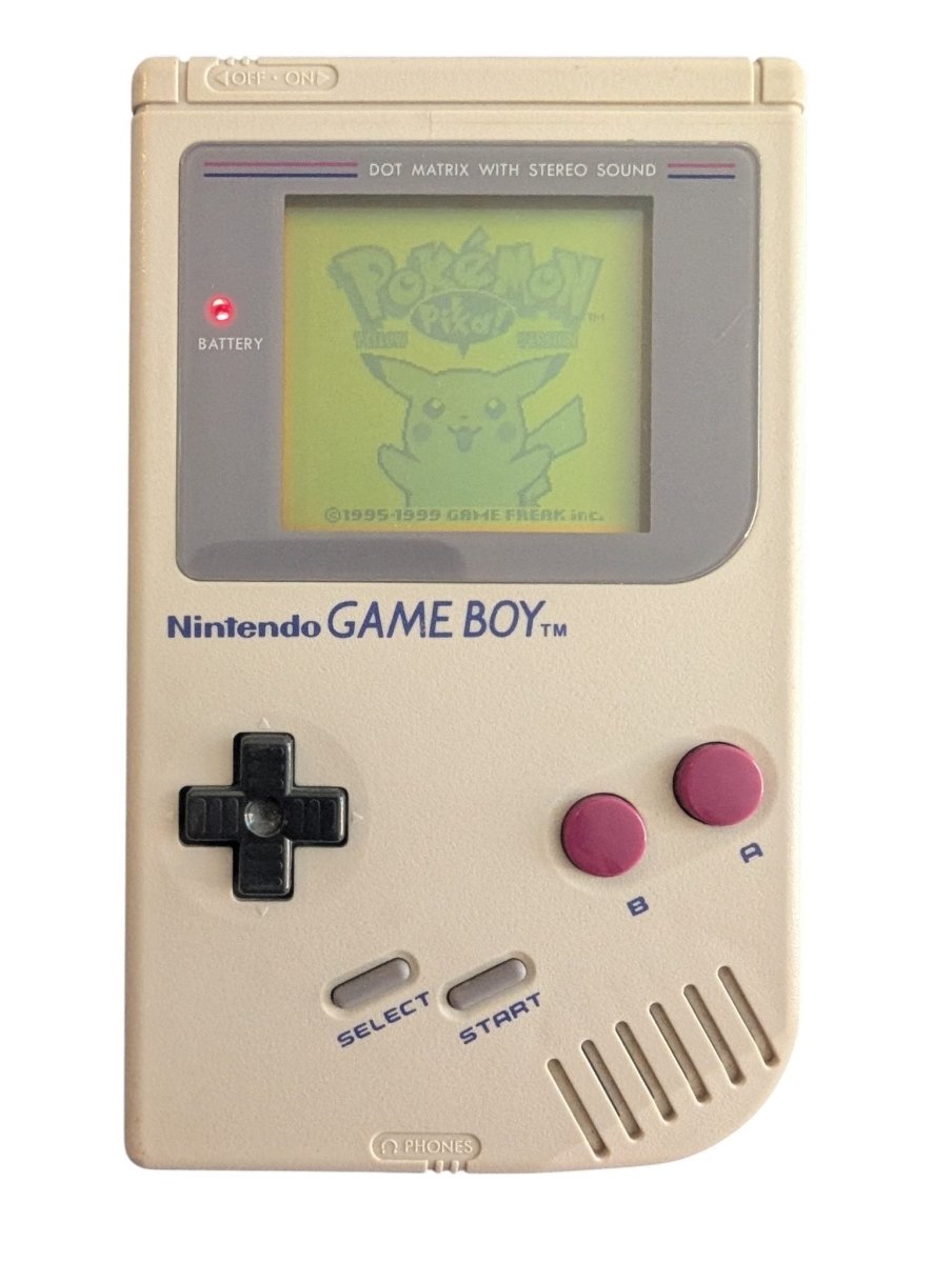 Original Gameboy DMG-01 - Cleaned/Tested/Working - 1989 - Handheld Consoles - ThrowbackBuys -Slaqr Retro Gaming & Collectibles