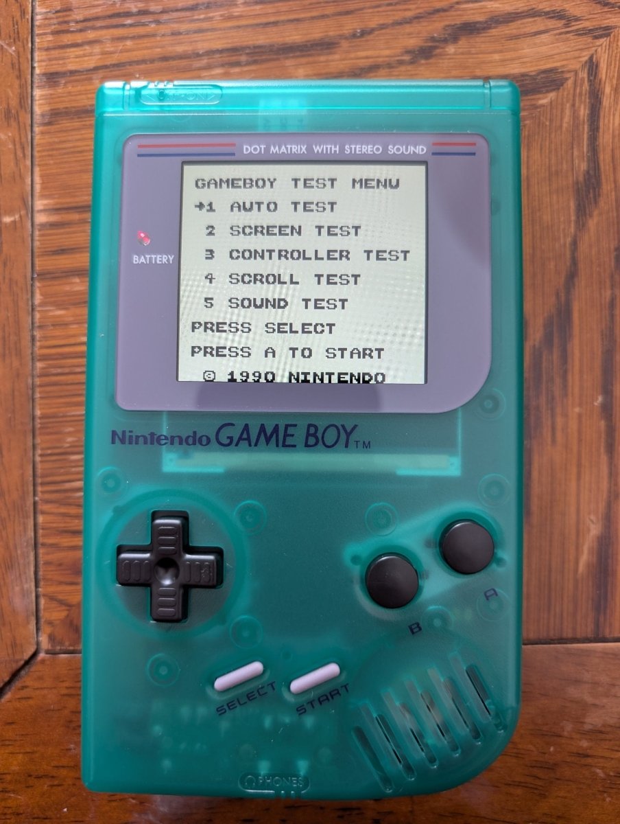 Original Gameboy DMG - 01 - Glow in the Dark Edition - with IPS v5 backlit screen - Video Games - ThrowbackBuys - Slaqr Retro Gaming & Collectibles