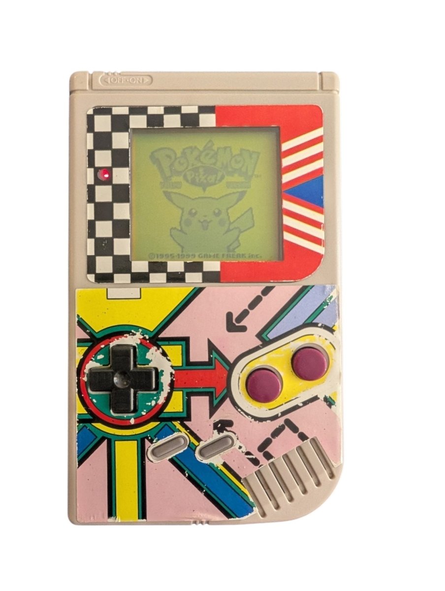 Original Gameboy DMG-01 w/ rare Nintendo Power 44 stickers - Cleaned/Tested/Working - 1989 - Handheld Consoles - ThrowbackBuys -Slaqr Retro Gaming & Collectibles