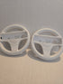 Pair Of Nintendo Wii Steering Wheel Controllers - Video Game Accessories - ThrowbackBuys -Amanda's Awesome Finds