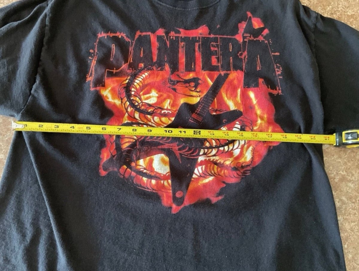 Pantera 2010 Conert T Shirt Adult XL Extra Large - Shirts - ThrowbackBuys - Just_in_collections