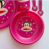 Paul Frank 5 Piece Set Plate Bowl Cup 2012 Monkey Cutlery NEW - Collectible Cups - ThrowbackBuys - Nostalgicepisodes