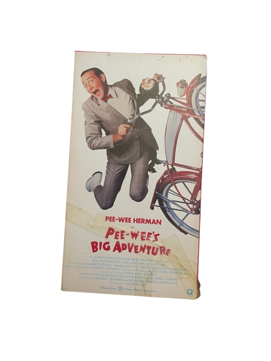 Pee - wee's Big Adventure VHS - VHS - ThrowbackBuys - Shiznit