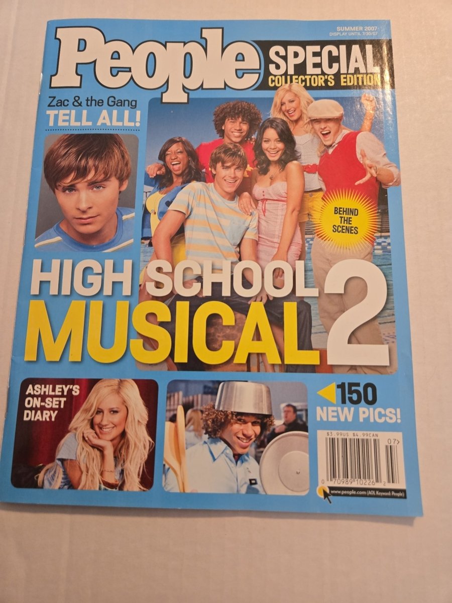 People Magazine Collectors High School Musical 2 Issue 2007 Y2K Vintage - Magazines - ThrowbackBuys -Amanda's Awesome Finds