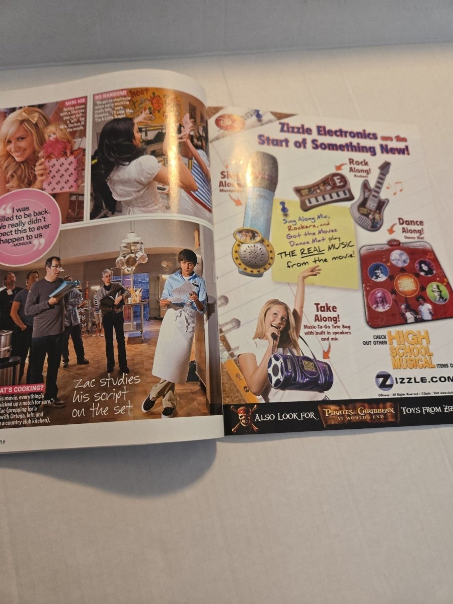 People Magazine Collectors High School Musical 2 Issue 2007 Y2K Vintage - Magazines - ThrowbackBuys -Amanda's Awesome Finds