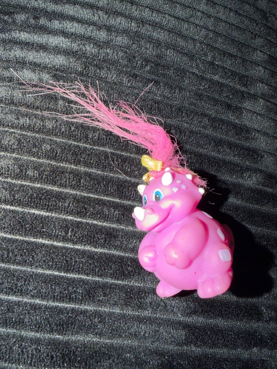 Pink troll dinosaur - Action Figures & Collectibles - ThrowbackBuys -Monsters in the Toybox