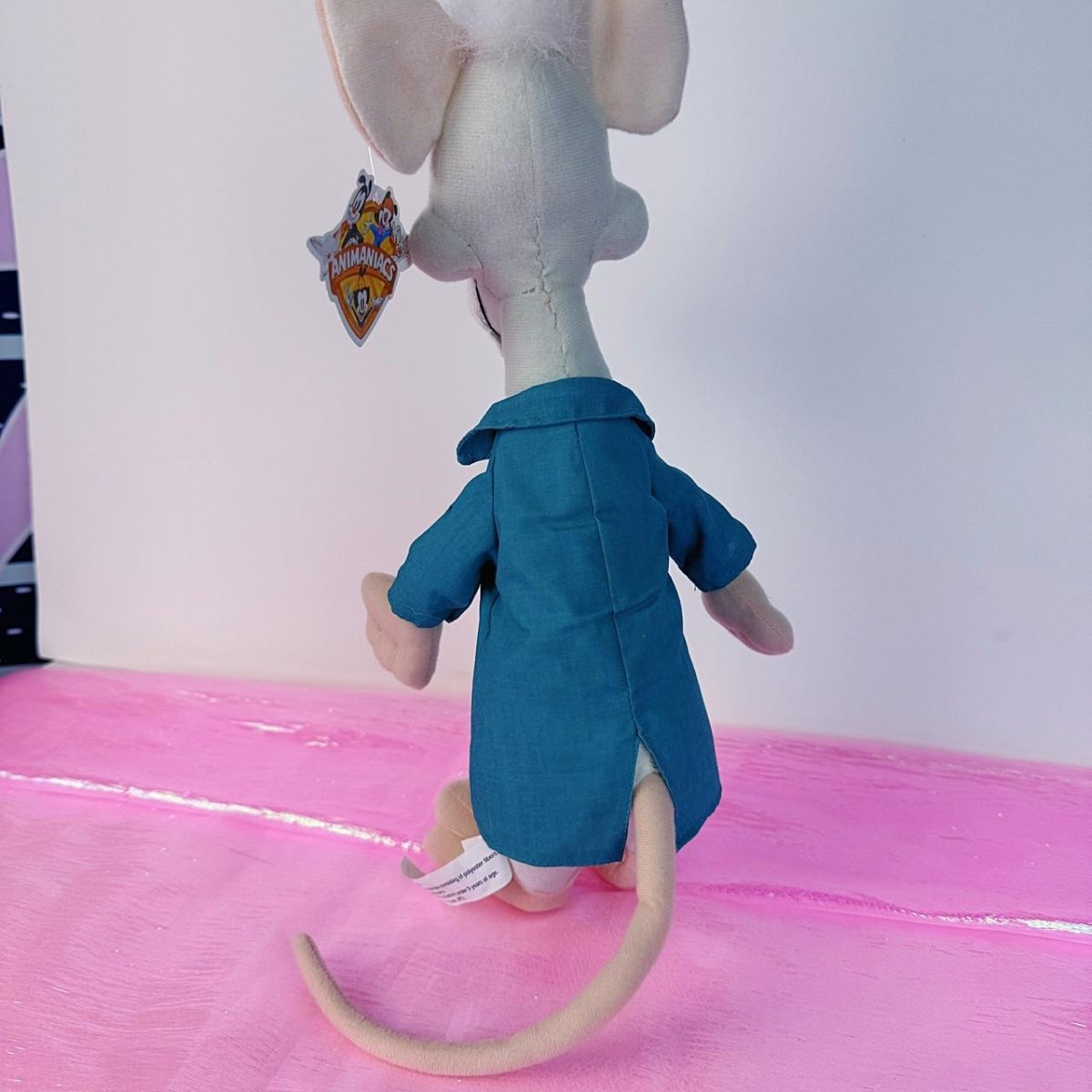 Pinky and the Brain Plush – Warner Bros 1997 - Collectible Toys - ThrowbackBuys - Starbunnyvintage
