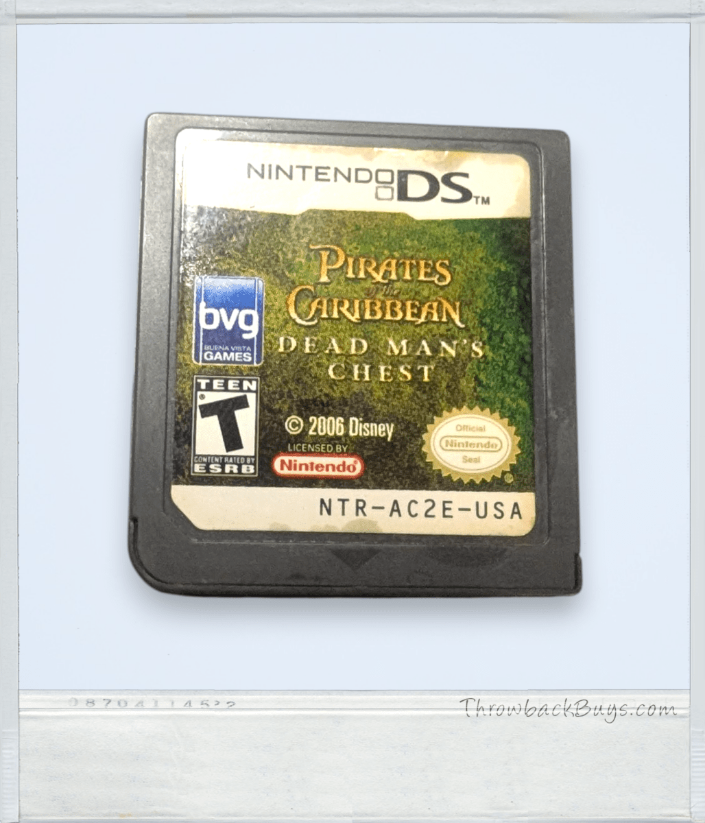 Pirates of the Caribbean: Dead Man's Chest - Nintendo DS - 2006 (Tested/Working) - Video Games - ThrowbackBuys - Slaqr Retro Gaming & Collectibles