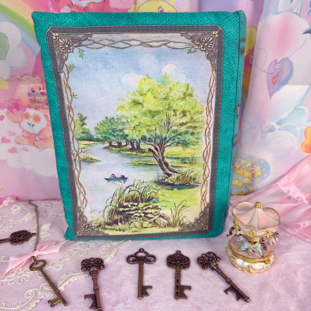 Plush Wind in the Willows Storybook Sculpture - Decor - ThrowbackBuys - Starbunnyvintage