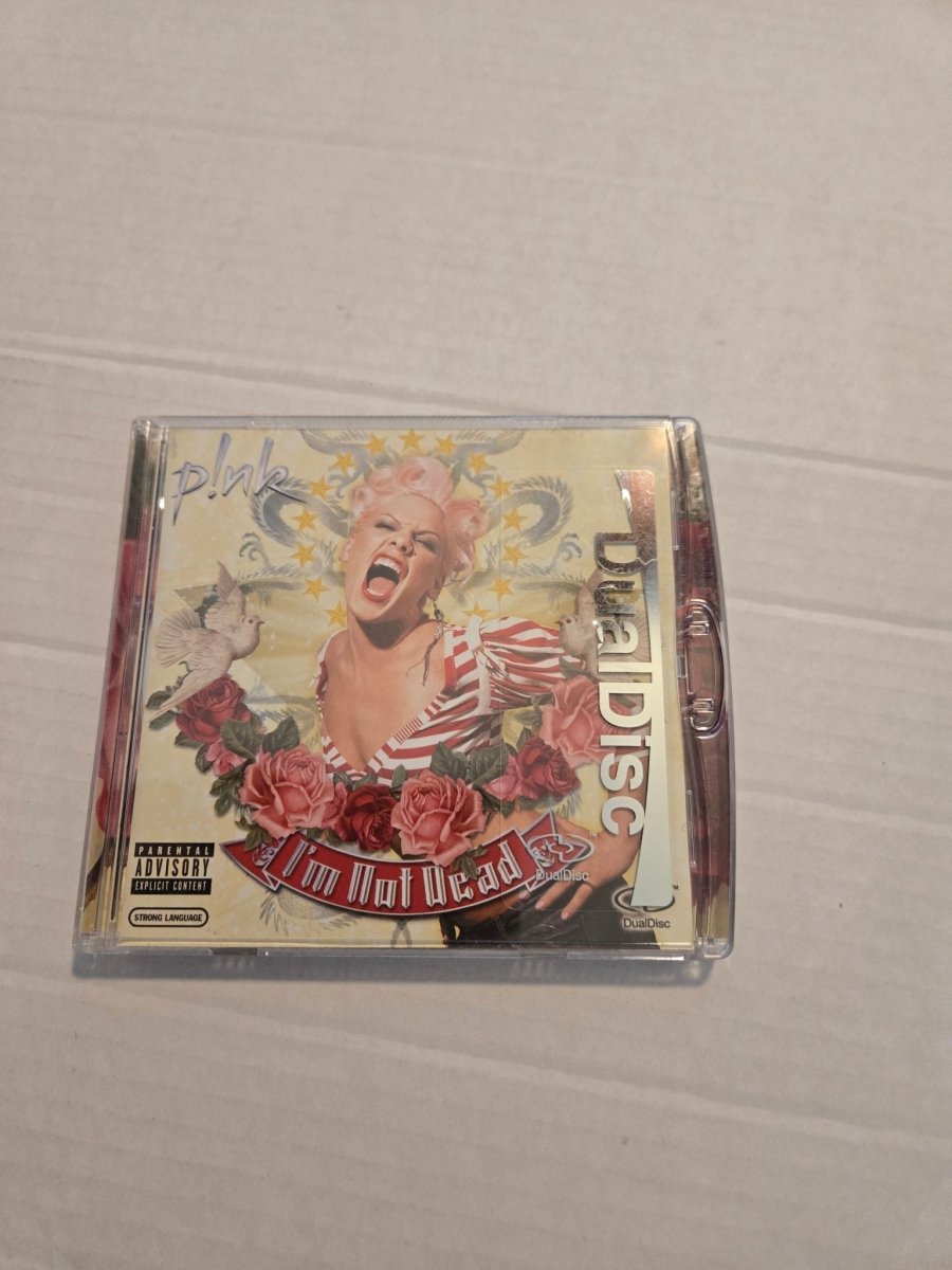 P!nk I'm Not Dead Dualdisc (CD and DVD all in one disc) - CDs - ThrowbackBuys -Amanda's Awesome Finds