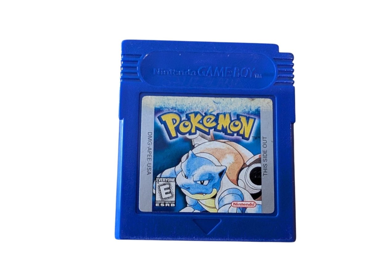 Pokemon Blue (Gameboy) - 1998 (See Condition) - Tested/Working - Video Games - ThrowbackBuys -Slaqr Retro Gaming & Collectibles