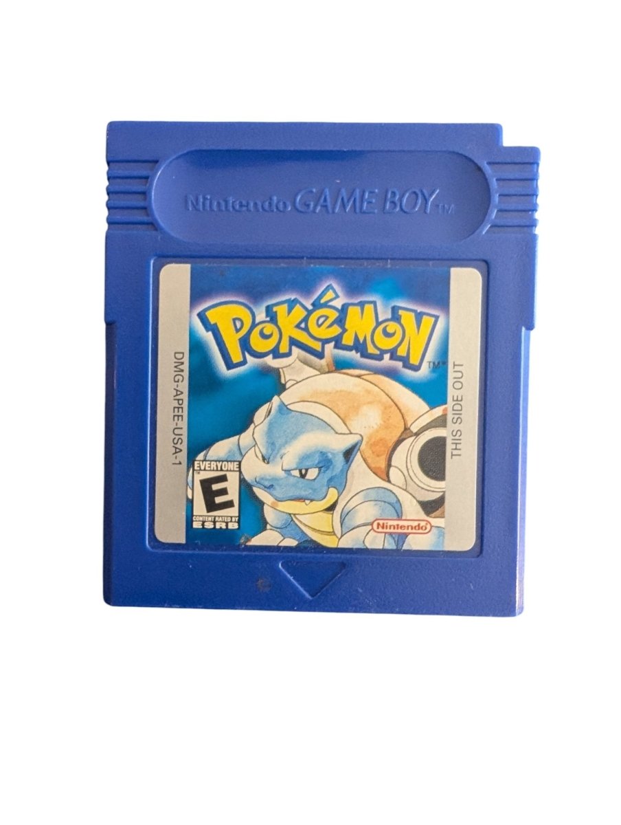 Pokemon Blue - Nintendo Gameboy -Authentic - New Battery - 1998 - Video Games - ThrowbackBuys -Slaqr Retro Gaming & Collectibles
