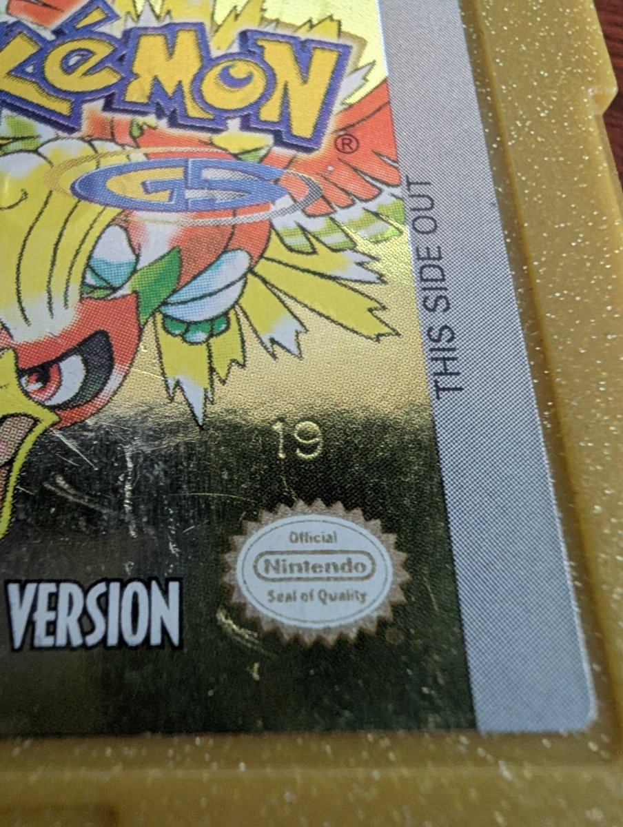 Pokemon Gold (1999) - Gameboy Color - AUTHENTIC/TESTED/CLEANED/SAVES - Video Games - ThrowbackBuys - Slaqr Retro Gaming & Collectibles
