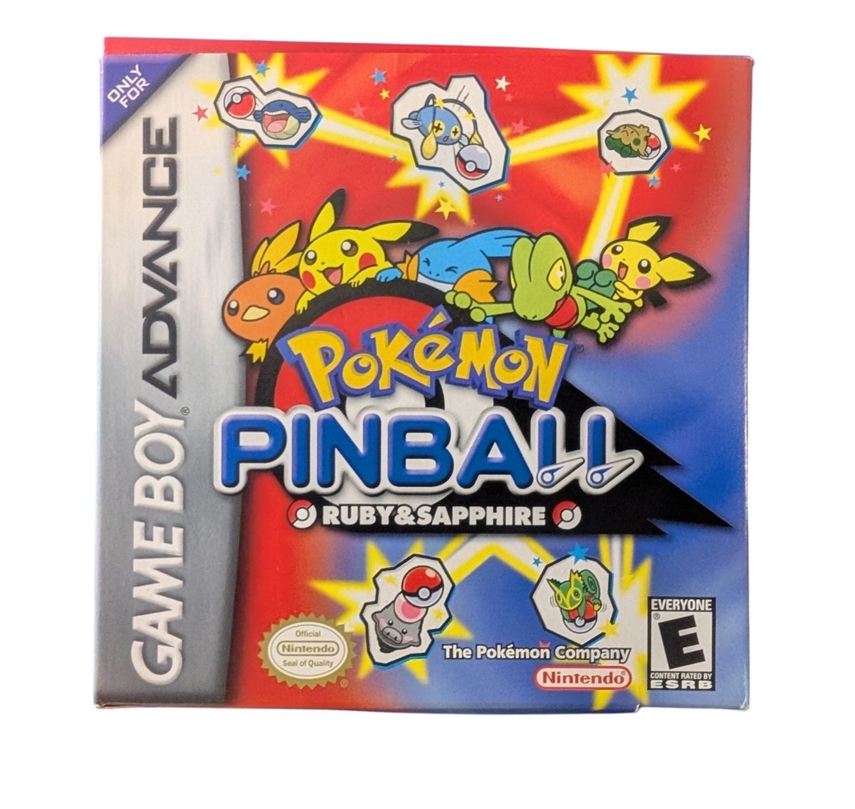 Pokemon Pinball: Ruby & Sapphire for Gameboy Advance - Complete in Box (CIB) - (2003) - Video Games - ThrowbackBuys -Slaqr Retro Gaming & Collectibles
