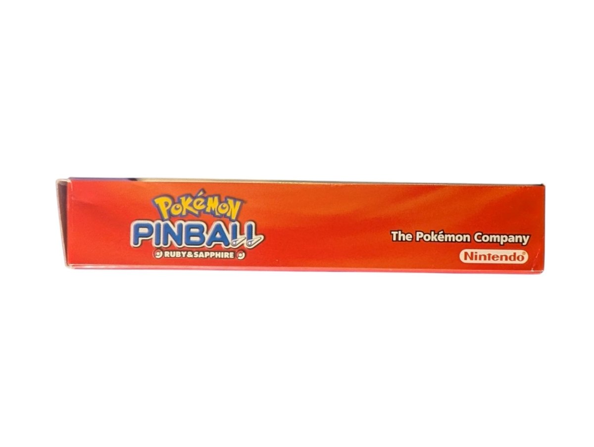 Pokemon Pinball: Ruby & Sapphire for Gameboy Advance - Complete in Box (CIB) - (2003) - Video Games - ThrowbackBuys -Slaqr Retro Gaming & Collectibles