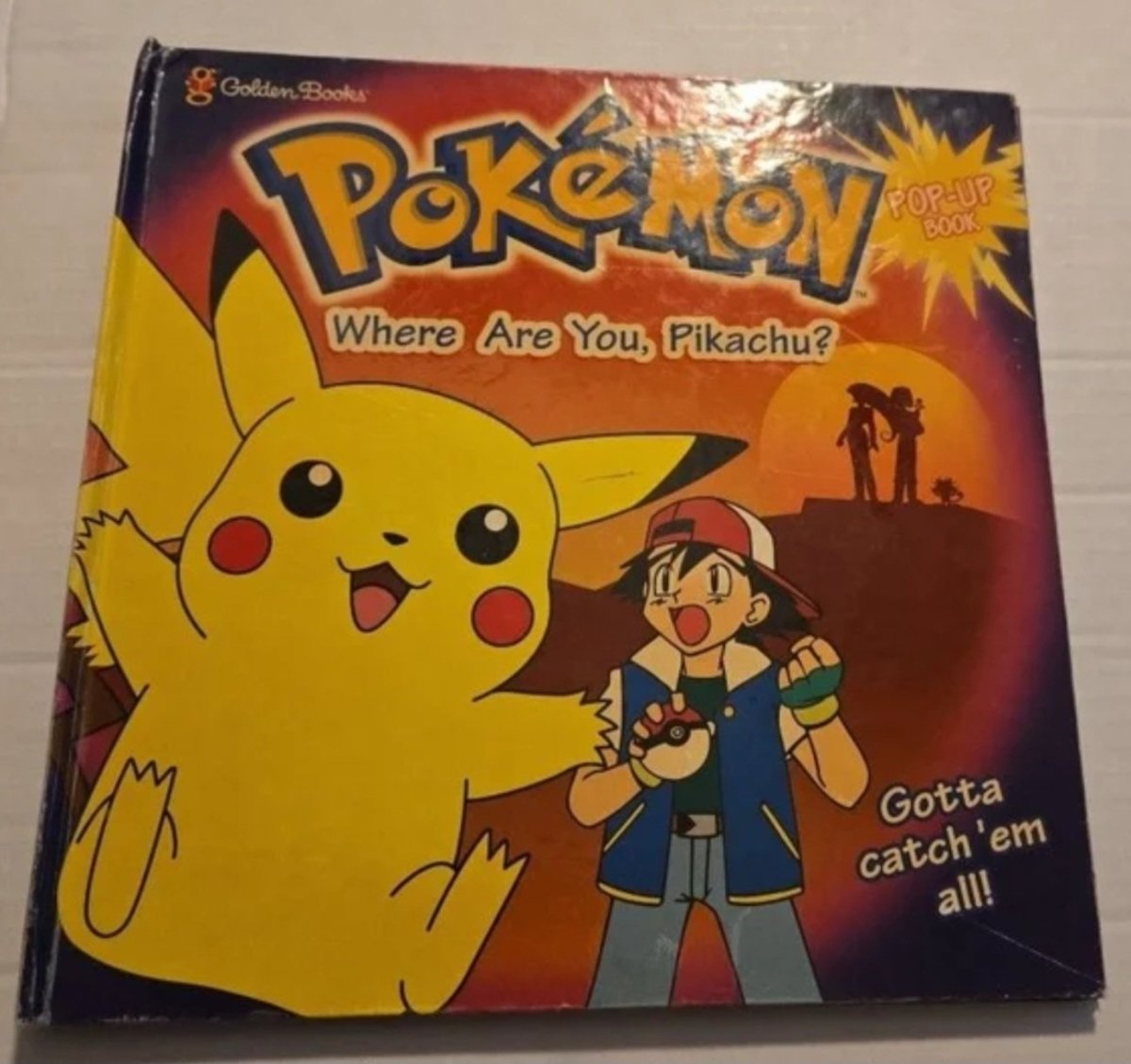 Pokemon Where Are You, Pikachu? Vintage Pop - Up Book - Books - ThrowbackBuys - Amanda's Awesome Finds