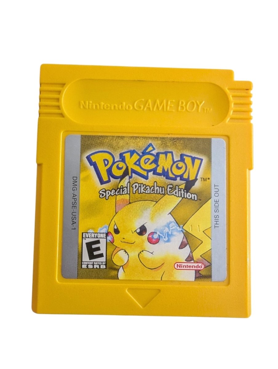Pokemon Yellow - Nintendo Gameboy - Authentic - New Battery - 1998 - Video Games - ThrowbackBuys -Slaqr Retro Gaming & Collectibles