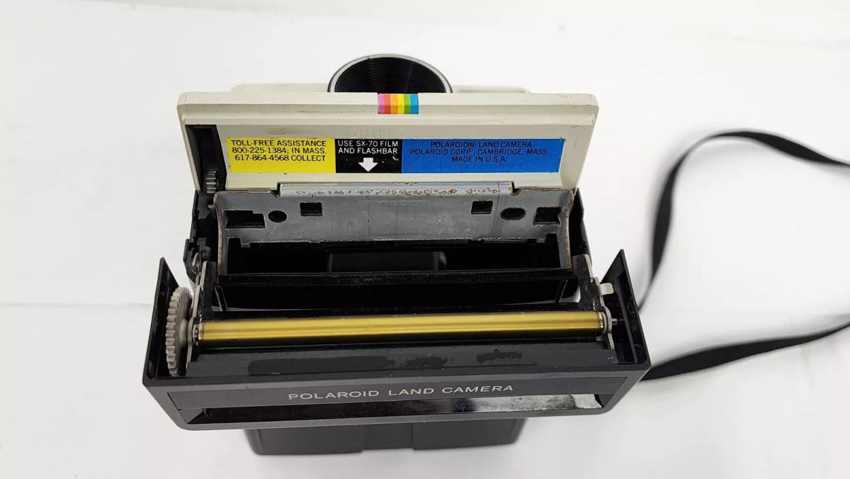 Polaroid One Step Land Camera - For Parts, Vintage, USA, Rainbow - Cameras - ThrowbackBuys - ResellerDoor
