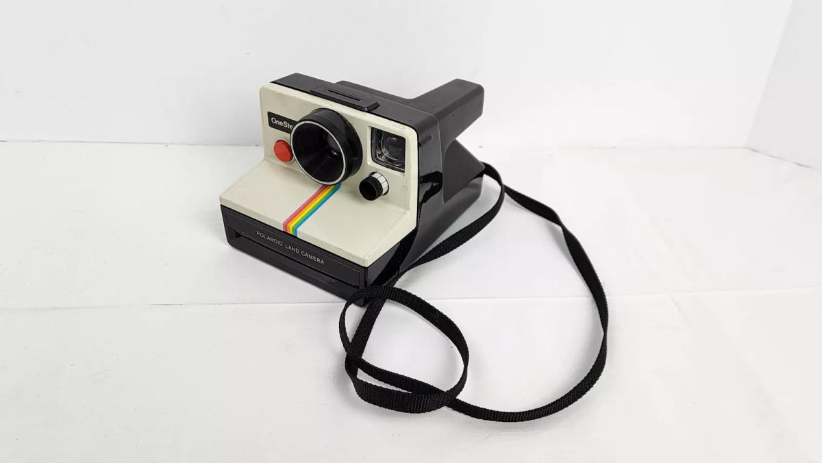 Polaroid One Step Land Camera - For Parts, Vintage, USA, Rainbow - Cameras - ThrowbackBuys - ResellerDoor