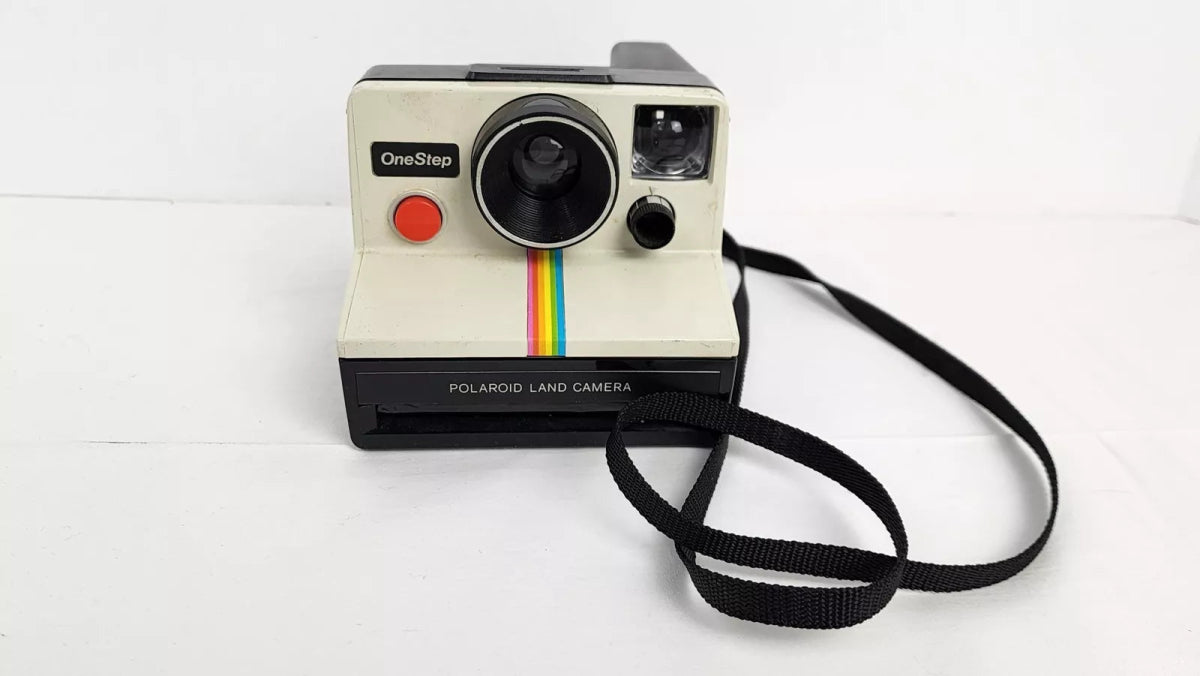 Polaroid One Step Land Camera - For Parts, Vintage, USA, Rainbow - Cameras - ThrowbackBuys - ResellerDoor