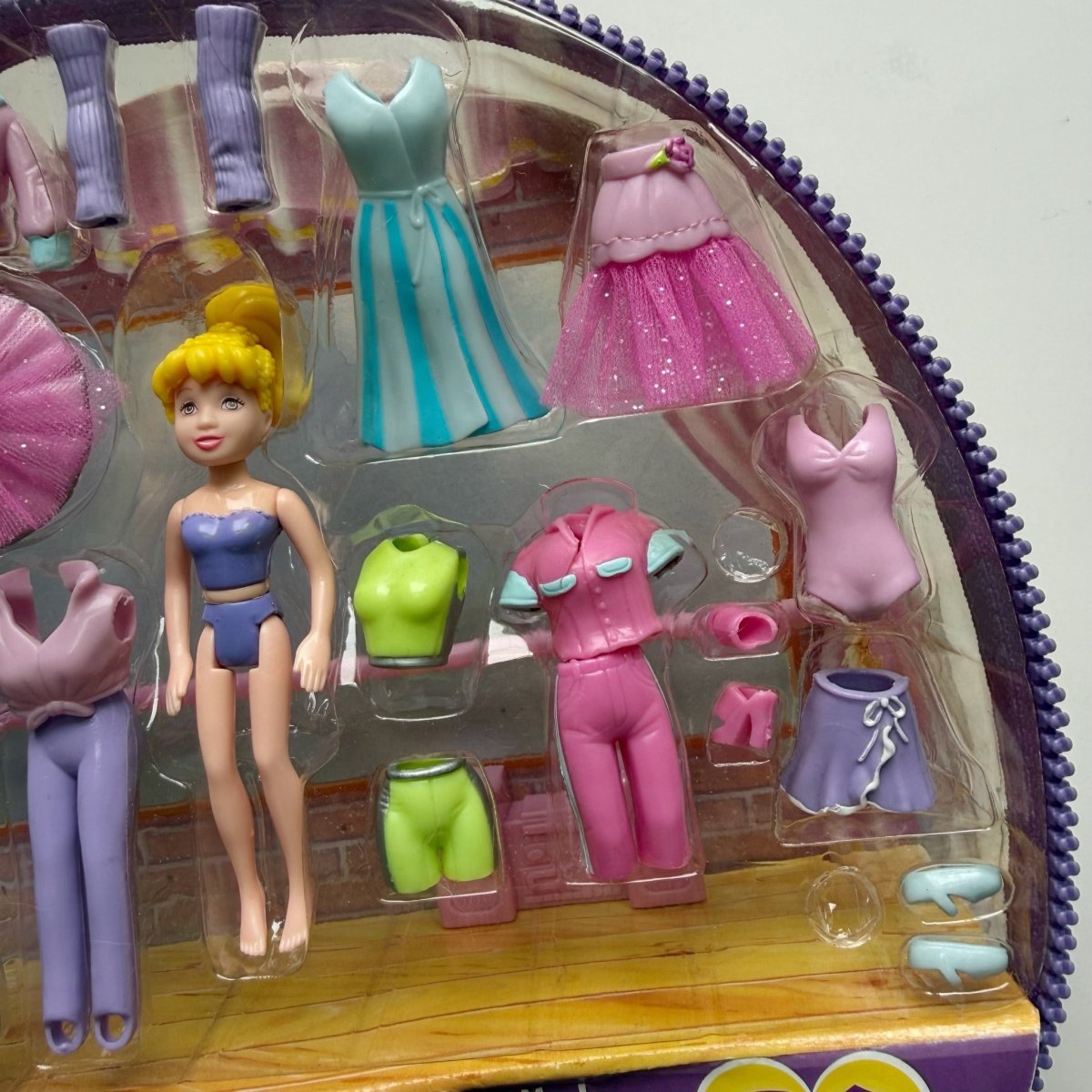 Polly Pocket Fashion Polly Styles to Go Backpack Set 2000 - Collectible Toys - ThrowbackBuys - Nostalgicepisodes