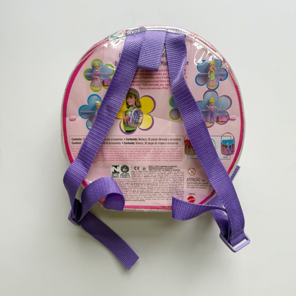 Polly Pocket Fashion Polly Styles to Go Backpack Set 2000 - Collectible Toys - ThrowbackBuys - Nostalgicepisodes