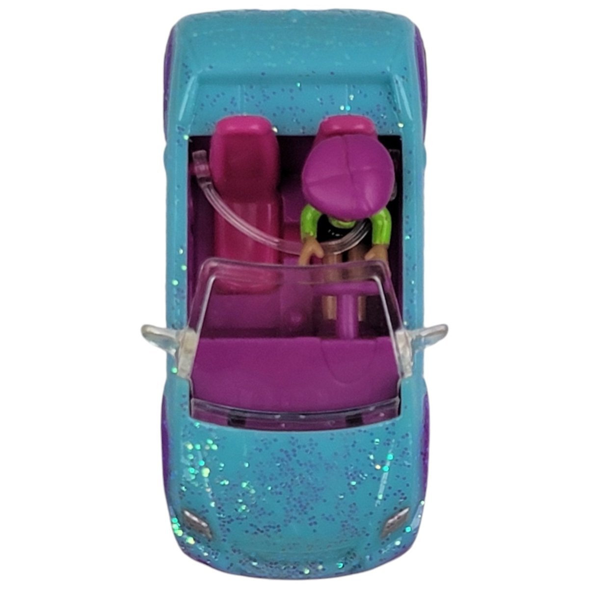 Polly Pocket Polly Wheels Ski Purple 24 - Mattel 2007 - Dolls - ThrowbackBuys - A N E 1 Stop Shop