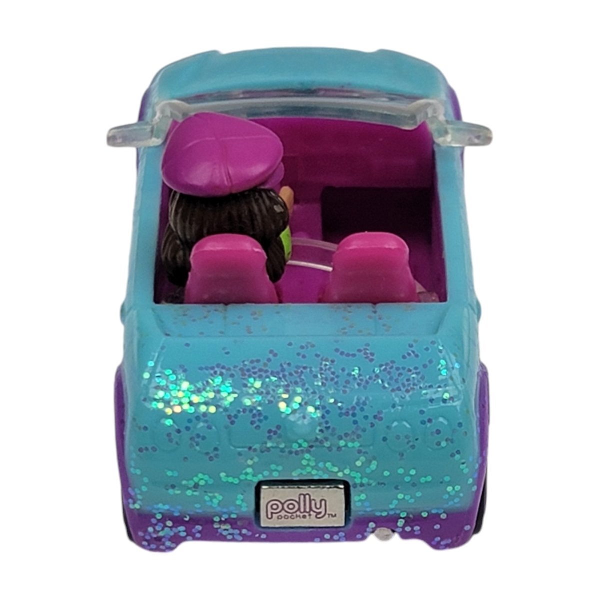Polly Pocket Polly Wheels Ski Purple 24 - Mattel 2007 - Dolls - ThrowbackBuys - A N E 1 Stop Shop