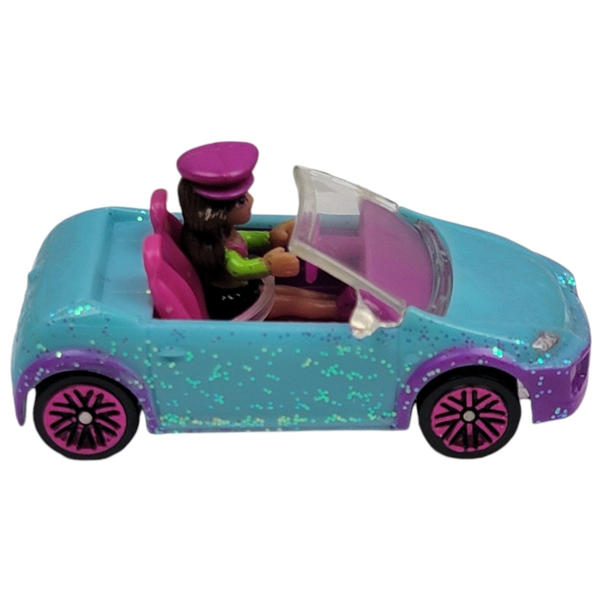 Polly Pocket Polly Wheels Ski Purple 24 - Mattel 2007 - Dolls - ThrowbackBuys - A N E 1 Stop Shop