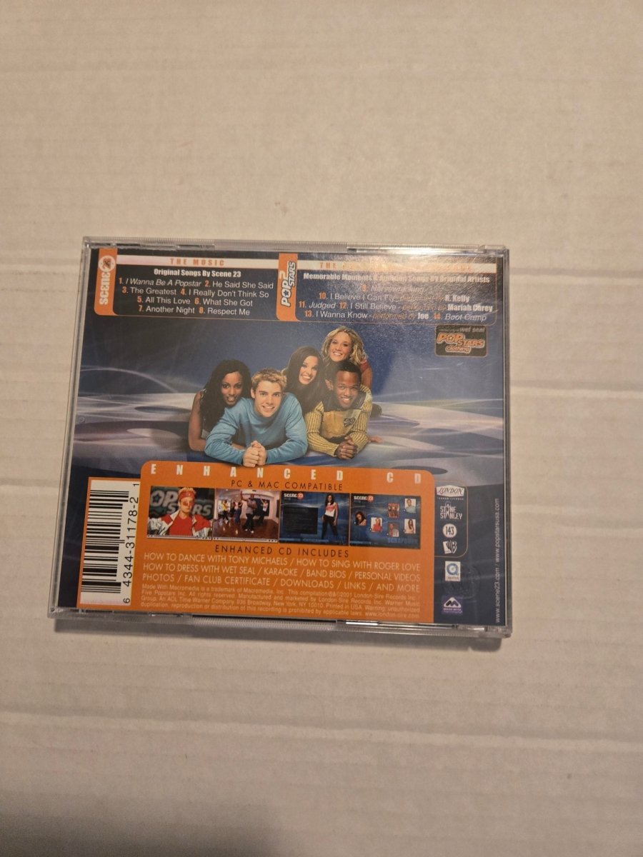 Popstars 2 Introducing Scene 23 CD - CDs - ThrowbackBuys -Amanda's Awesome Finds