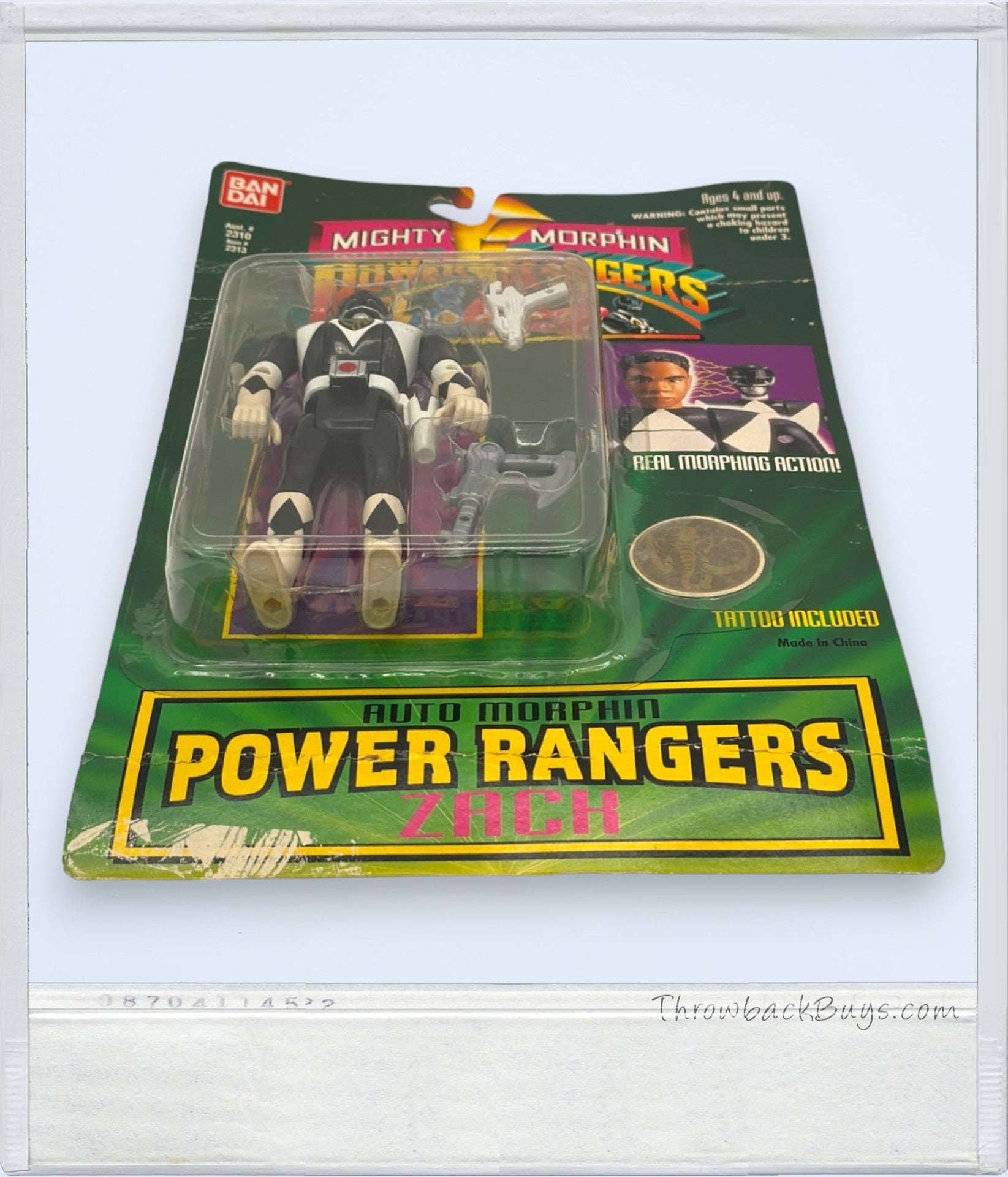 1994 Bandai Power Rangers - Black Ranger Action Figures & Collectibles