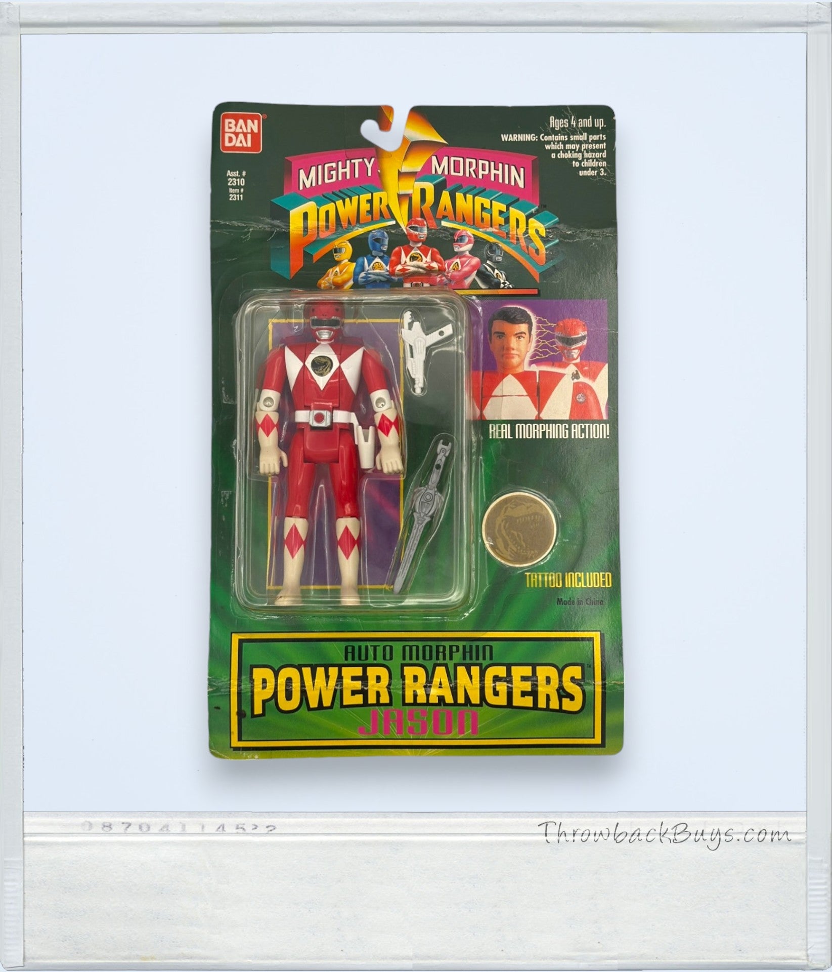 1994 - Bandai Power Rangers - Red Ranger Action Figures & Collectibles