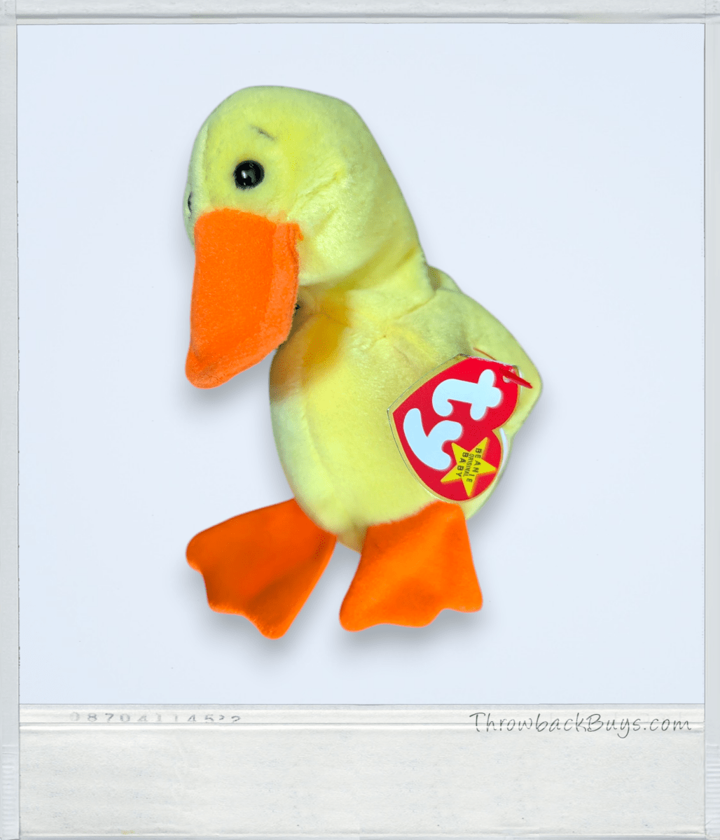 Quackers the Duck - Ty Beanie Baby, 1993 - Collectible Toys - ThrowbackBuys - Slaqr Retro Gaming & Collectibles