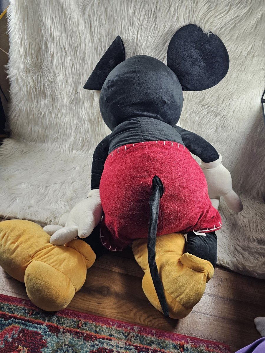 Rare Disney Store Mickey Mouse Super Jumbo Plush with tag Licensed - Plushies - ThrowbackBuys - The Thrifty Gypsyy Shop