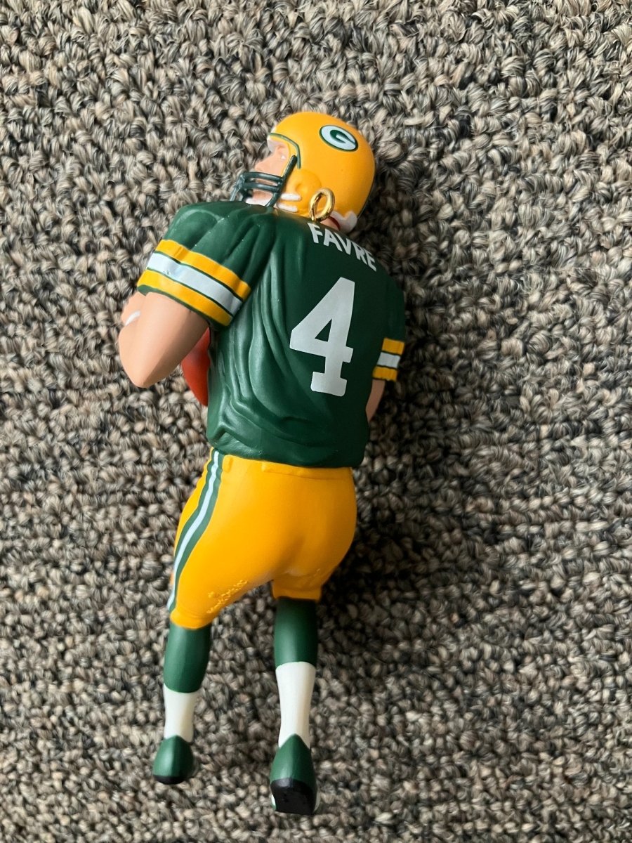 Rare Hallmark Brett Favre Christmas Ornament (2001) - Ornaments - ThrowbackBuys - The Rickstalgia Shop