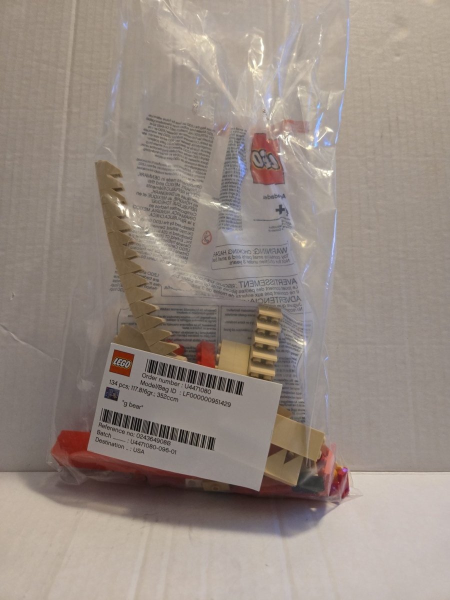 RARE LEGO Factory Custom Set - Building Your Way Teddy Bear - LF000000951429 - Building Blocks - ThrowbackBuys -Amanda's Awesome Finds